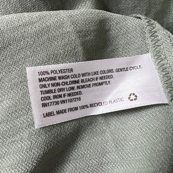 Prologue Women's Pale Green Balloon Long Sleeve Dress - Size Medium - NWT - Picture 5 of 6